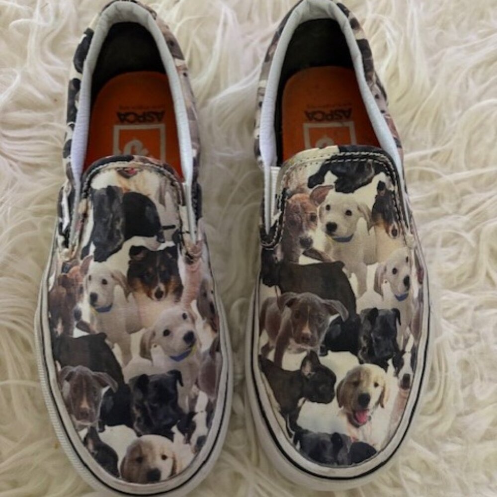 VANS ASPCA DOGGY SLIP ONS